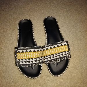 Target slide on sandals